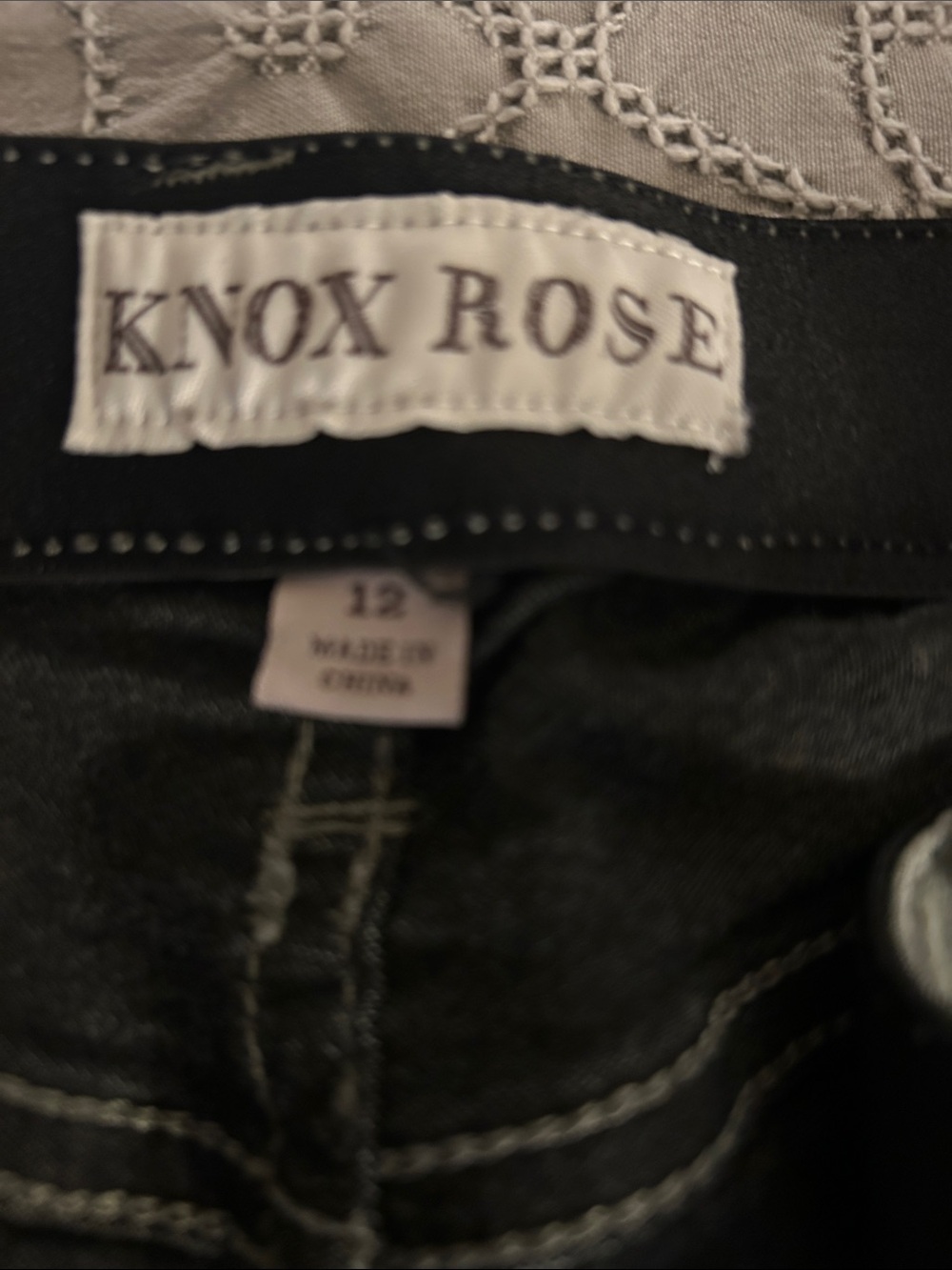 Knox Rose Olive Green Straight Leg Pants - Picture 4 of 5